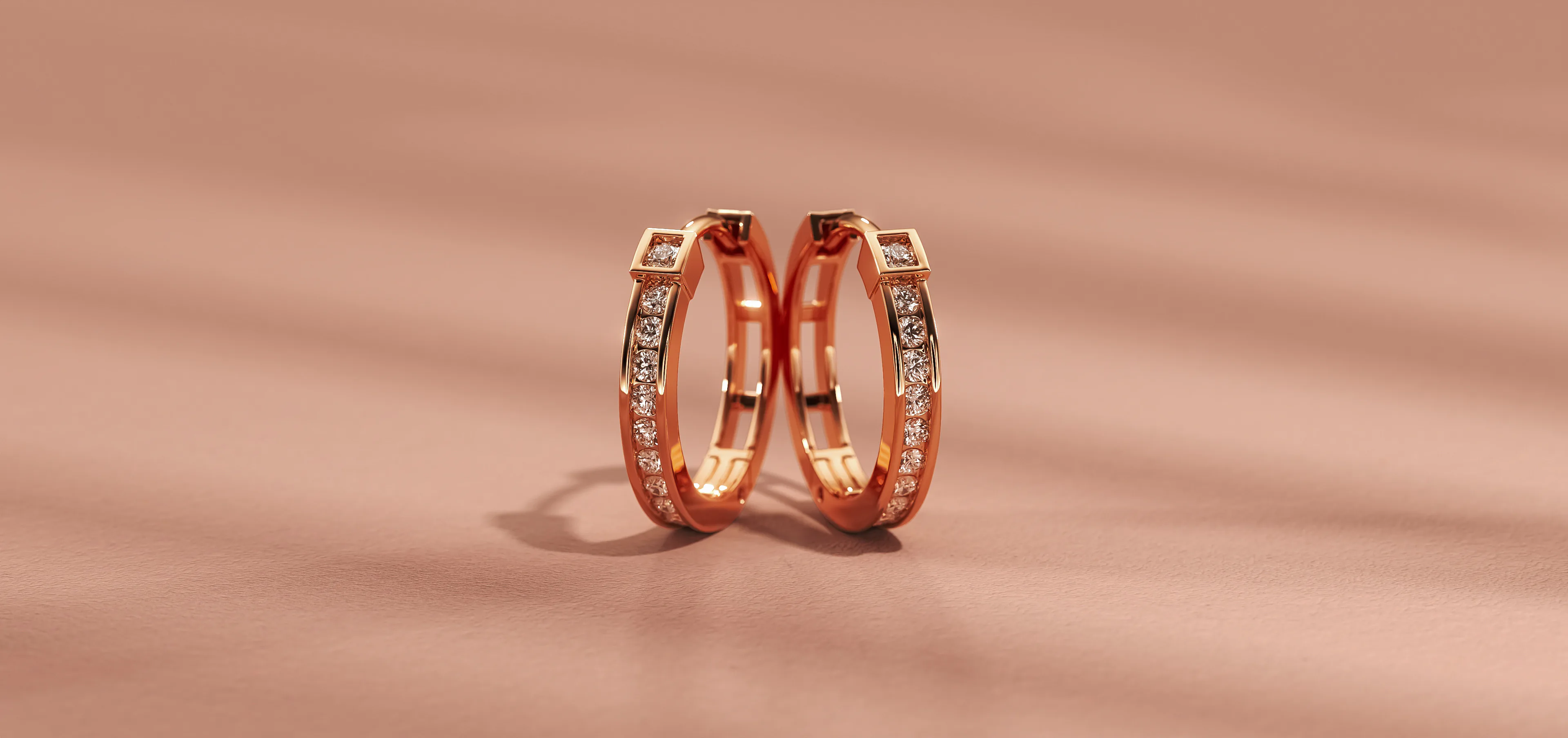 Lab Grown Diamond Hoop Earrings