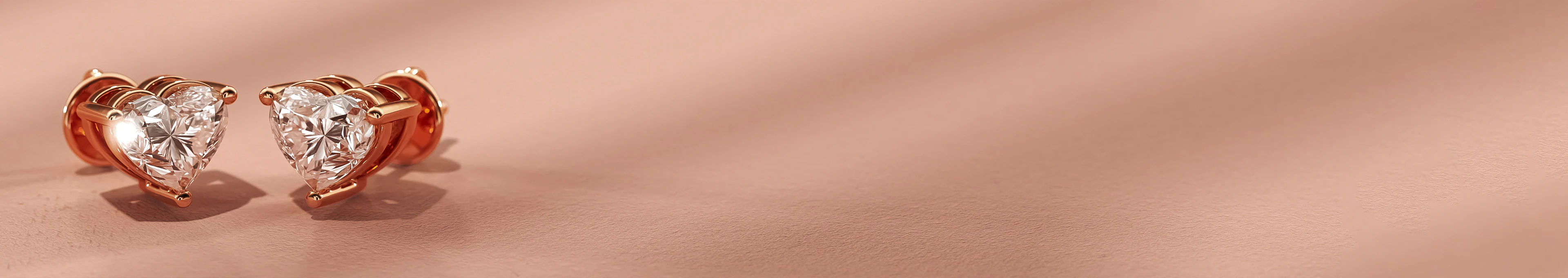 Lab Grown Diamond Solitaire Earrings