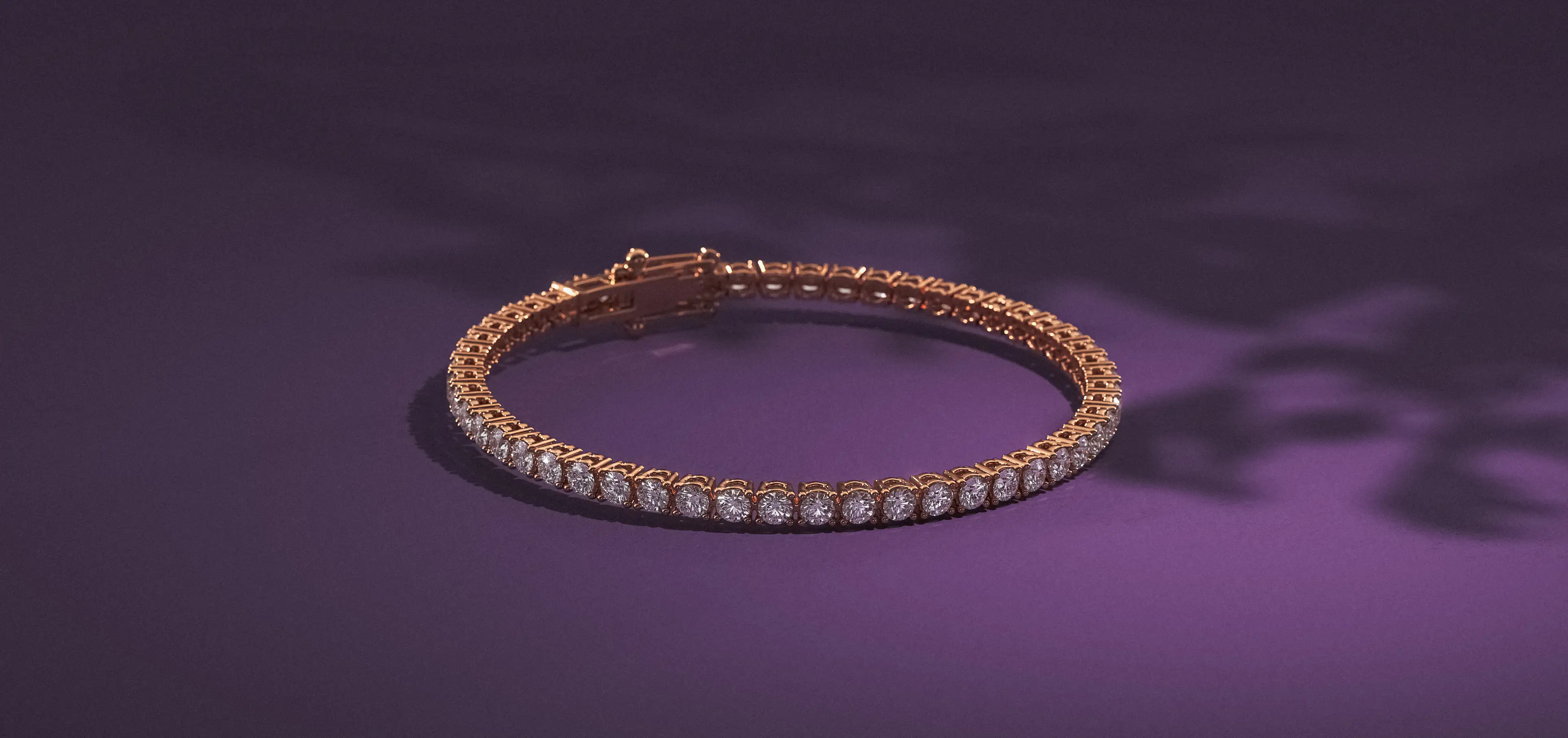 Lab Grown Diamond Tennis Bracelets