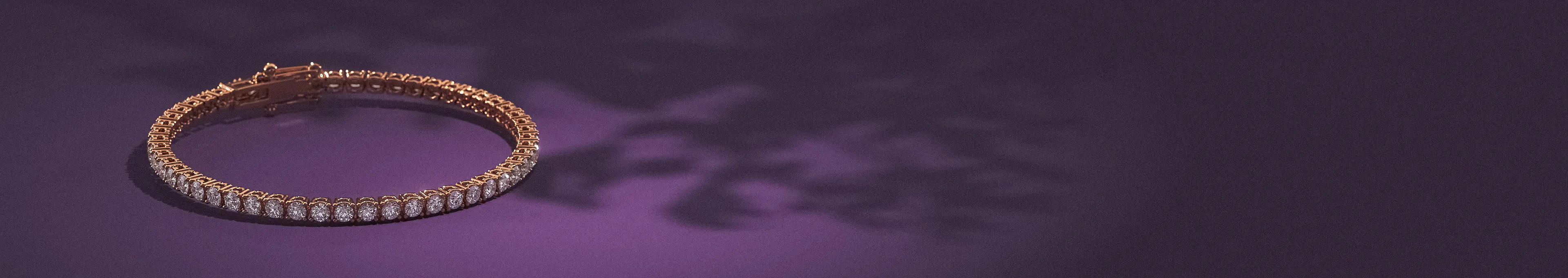 Lab Grown Diamond Tennis Bracelets