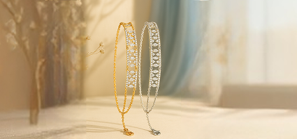 Lab Grown Diamond Light Weight Bracelets