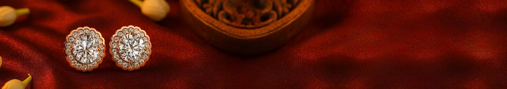 Lab Grown Diamond Solitaire Earrings