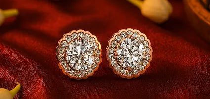 Lab Grown Diamond Solitaire Earrings