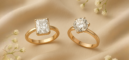 Lab Grown Diamond Solitaire Rings